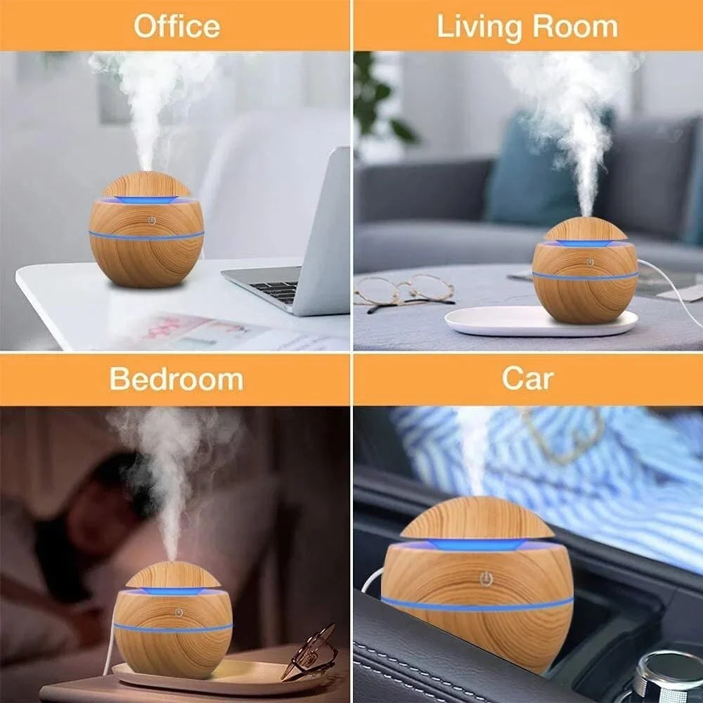 Woodgrain Ultrasonic Humidifiers
